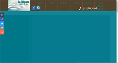 Desktop Screenshot of lamiragesalonandspa.com